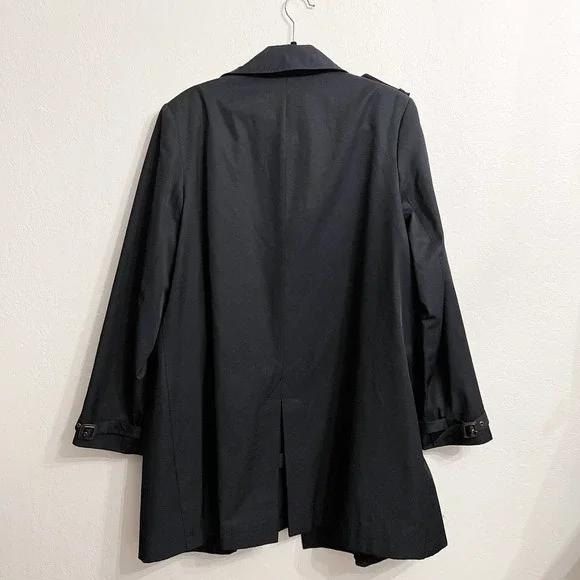 LAUREN Ralph Lauren Navy Jacket Pea Cotton Polyester Coat XL - Picture 5 of 6